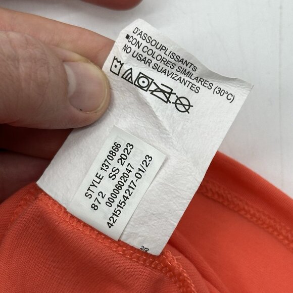 Under Armour Breathe SL Hoodie Women's Size Large Coral Lightweight Tank Top NWT - Picture 5 of 10